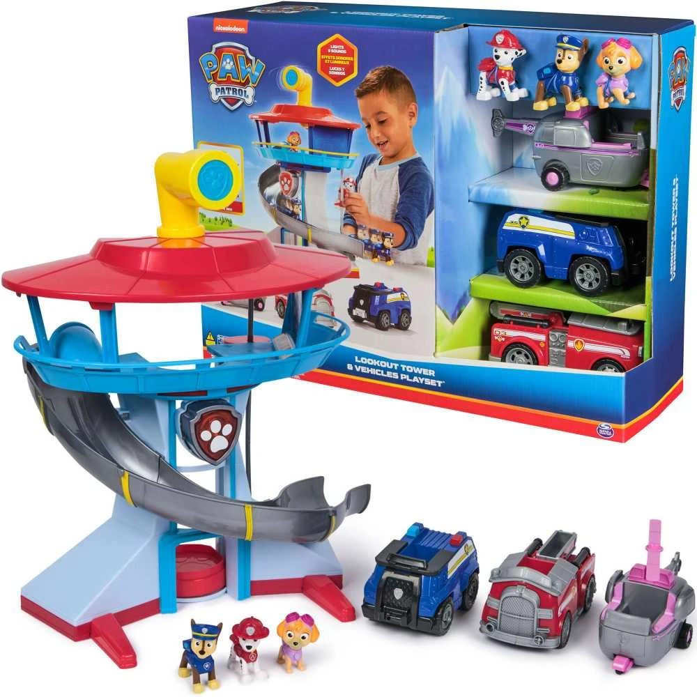 Spin Master PAW PATROL žaidimų rinkinys Lookout Tower, 6070237