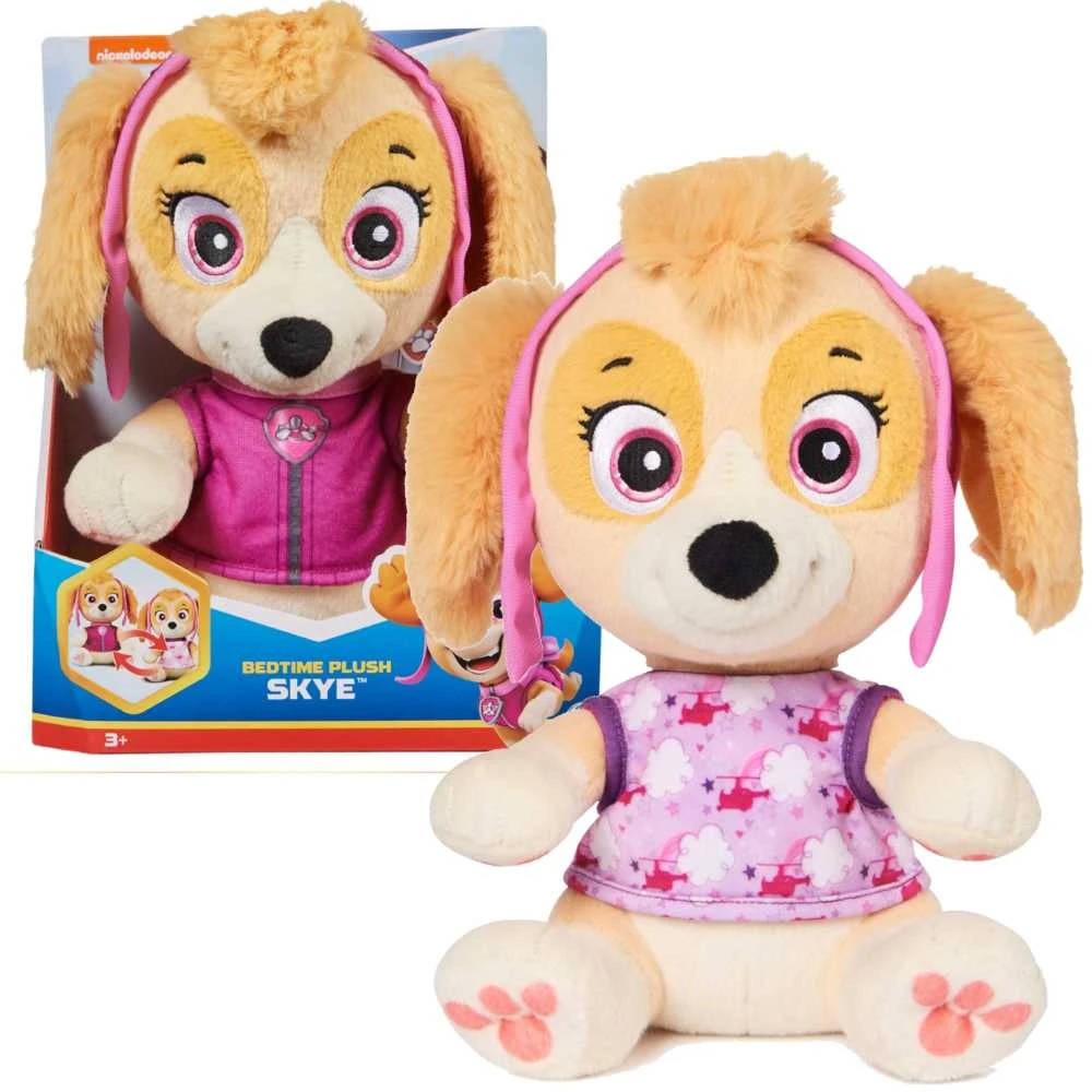 Paw Patrol Bedtime pliušinis talismanas Skye pliušinis žaislas audinės mielas žaislas 25 cm