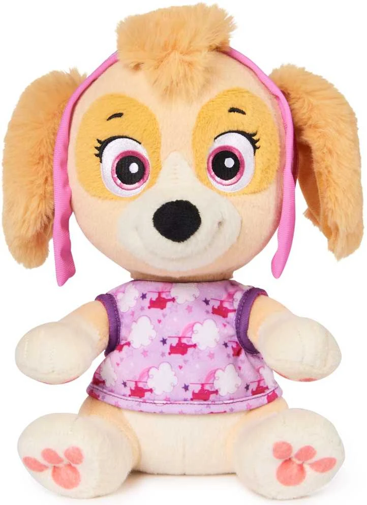 Paw Patrol Bedtime pliušinis talismanas Skye pliušinis žaislas audinės mielas žaislas 25 cm