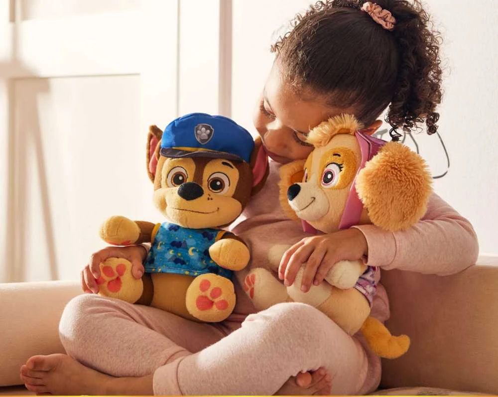 Paw Patrol Bedtime pliušinis talismanas Skye pliušinis žaislas audinės mielas žaislas 25 cm