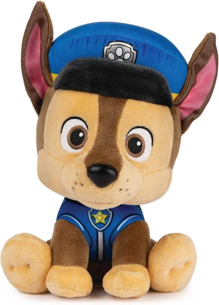 Spin Master PAW PATROL Pliušinis šuniukas-patrulis CHASE, 22cm
