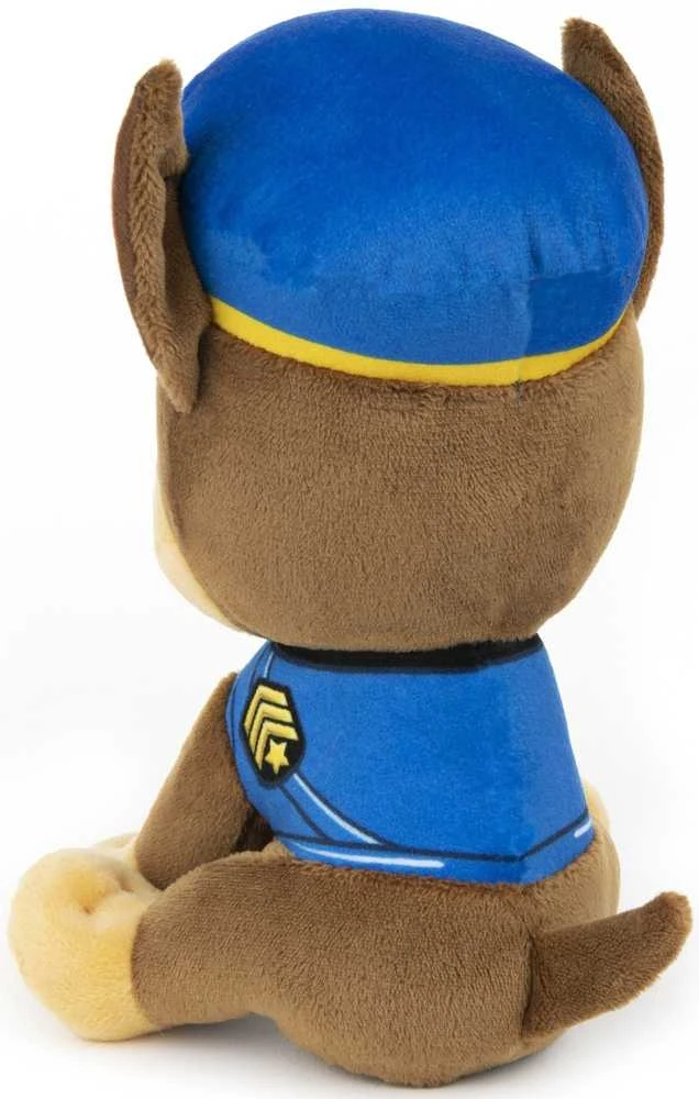 Paw Patrol Chase mielas talismanas šuo minkštas pliušinis žaislas 15 cm Gund Spin Master