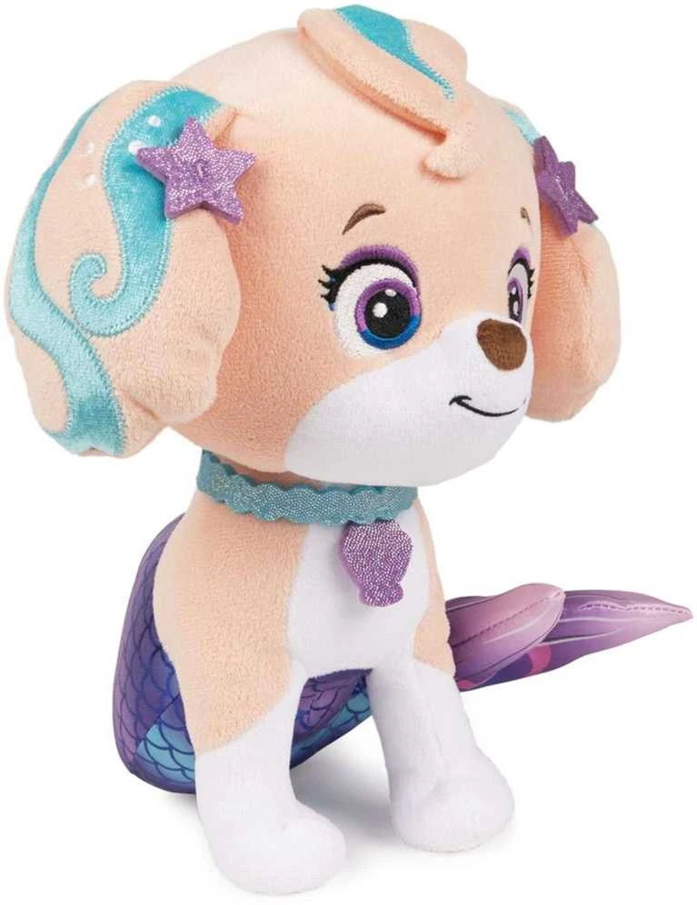 Spin Master LETENĖS PATROLĖS KORALŲ ŠUNYS MASKOTAS MERMAID AQUA PUPS PLIUSAS 23 CM 3+