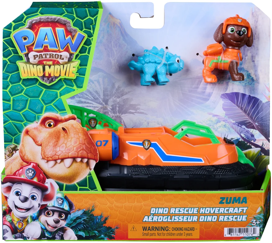 Spin Master PAW PATROL transporto priemonė Dino Theme Zuma, 6075773