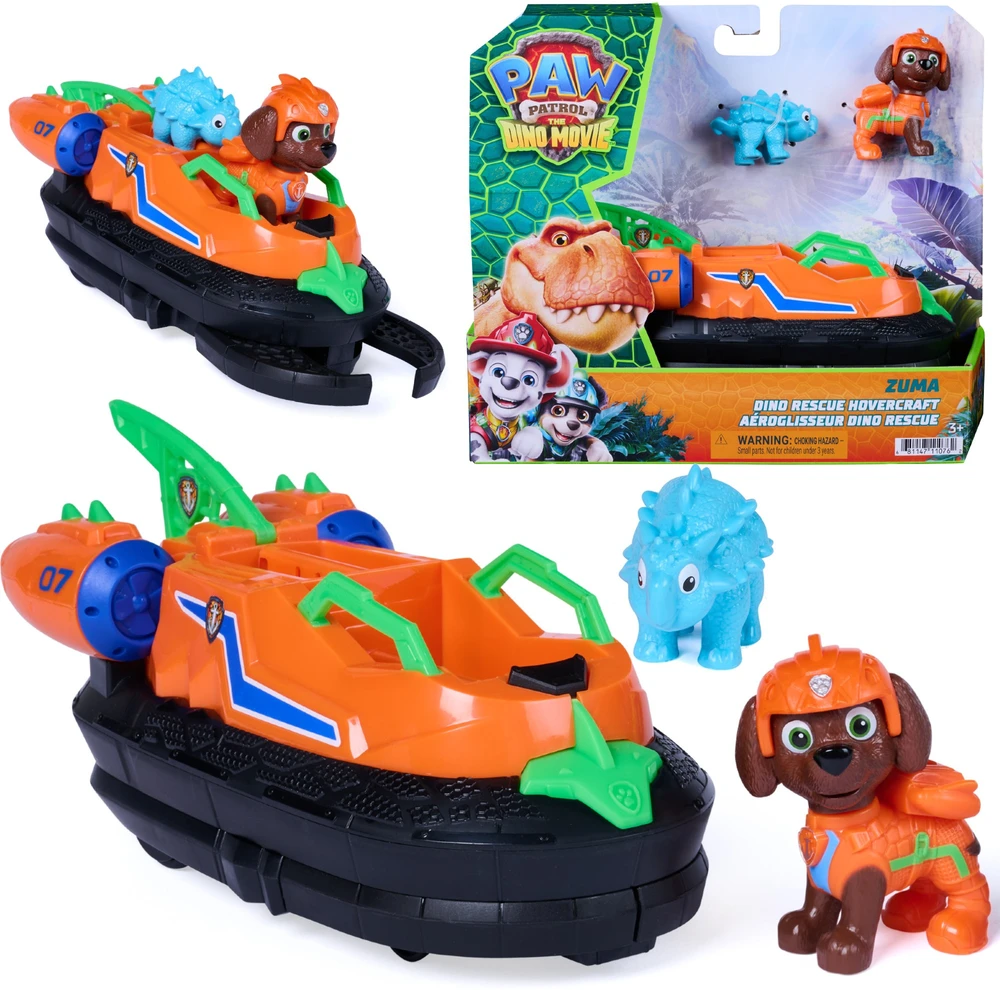 Spin Master PAW PATROL transporto priemonė Dino Theme Zuma, 6075773