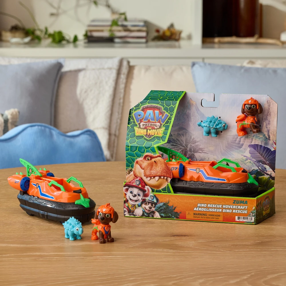 Spin Master PAW PATROL transporto priemonė Dino Theme Zuma, 6075773