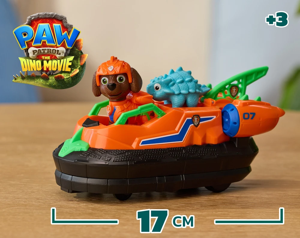 Spin Master PAW PATROL transporto priemonė Dino Theme Zuma, 6075773