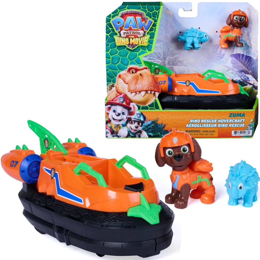 Spin Master PAW PATROL transporto priemonė Dino Theme Zuma, 6075773