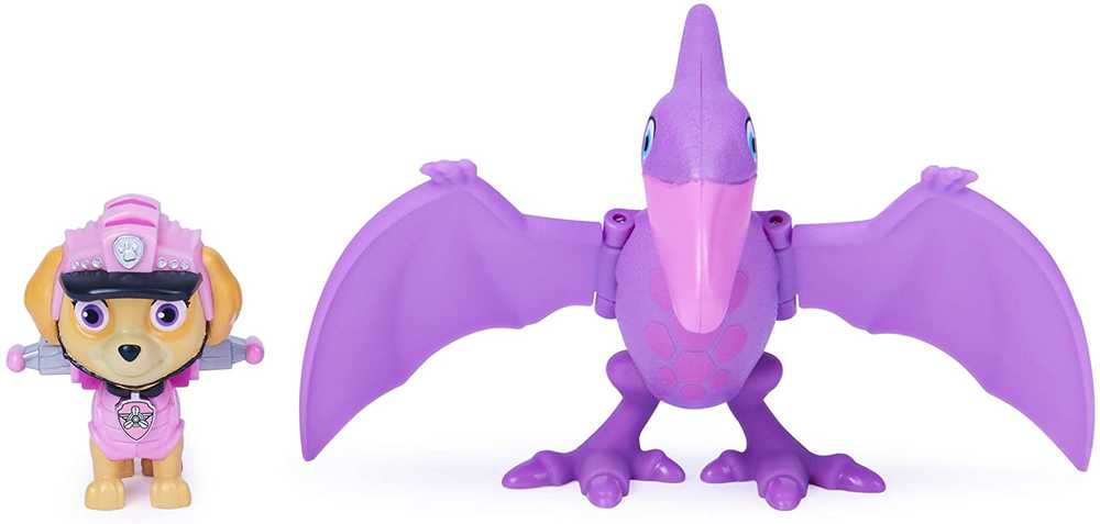 Psi Patrol Dino Rescue Figūrėlė Skye I Dinozaur Pterodaktyl