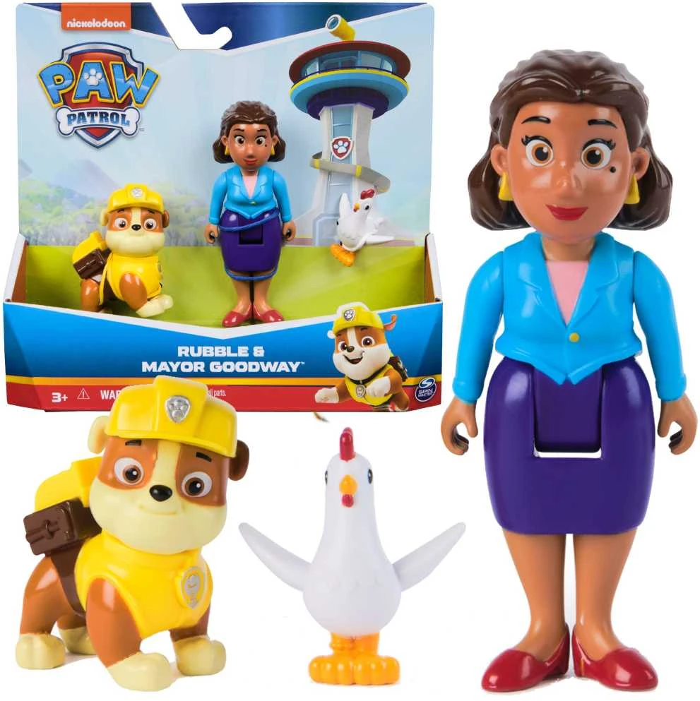 Spin Master PAW PATROL figūrėlė Hero Pup Core Rubble, 6070749
