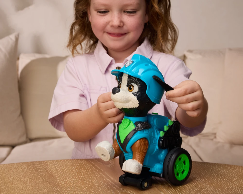 Paw Patrol ir dinozaurų Dino Rex interaktyvi figūrėlė su garsu 20 cm