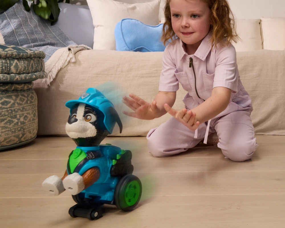 Paw Patrol ir dinozaurų Dino Rex interaktyvi figūrėlė su garsu 20 cm