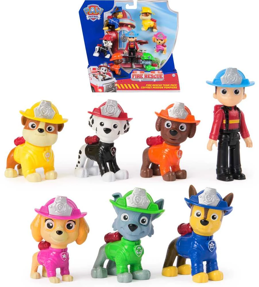 Nezatříděno Spin Master PAW PATROL figūrėlių rinkinys Fire Rescue, 6072961