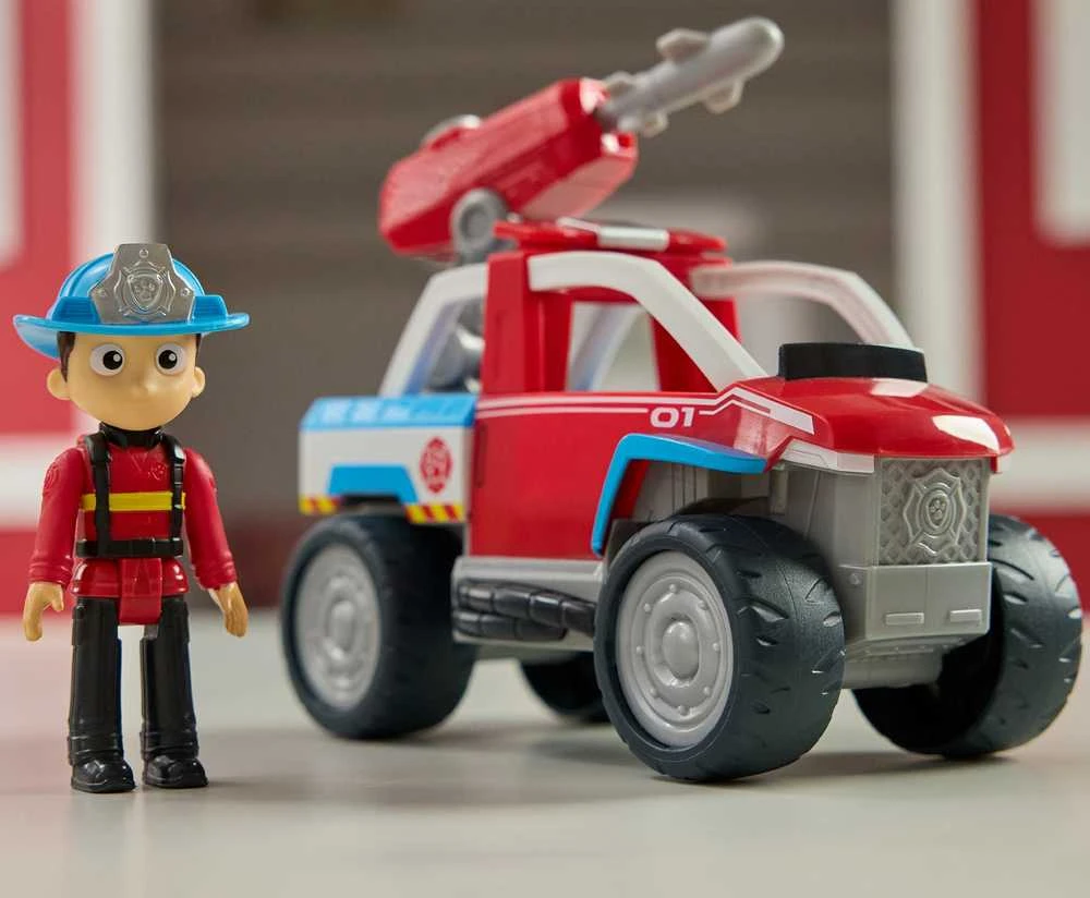 Spin Master PAW PATROL transporto priemonė Fire Rescue Ryder, 6073897