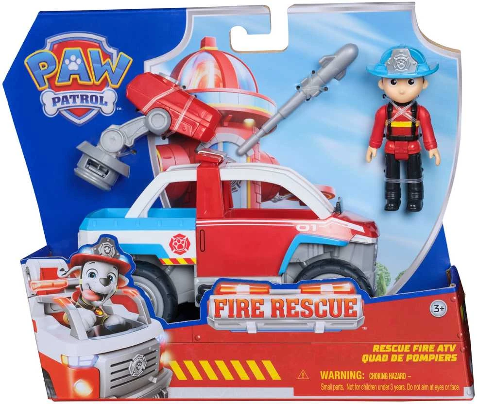 Spin Master PAW PATROL transporto priemonė Fire Rescue Ryder, 6073897