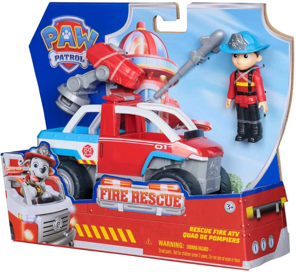 Spin Master PAW PATROL transporto priemonė Fire Rescue Ryder, 6073897