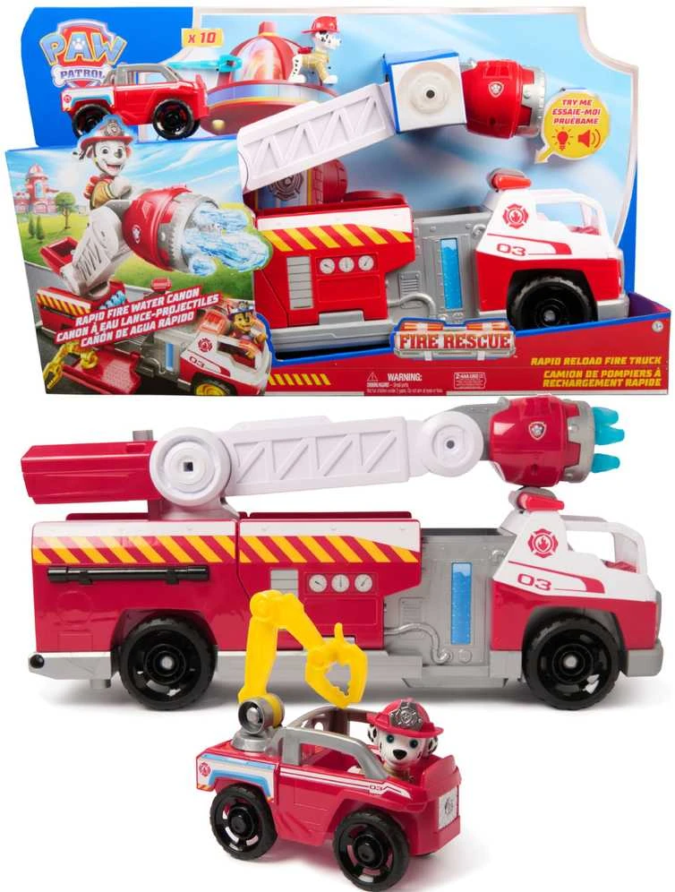 Spin Master PAW PATROL gaisrinis automobilis Fire Rescue Deluxe, 6072600