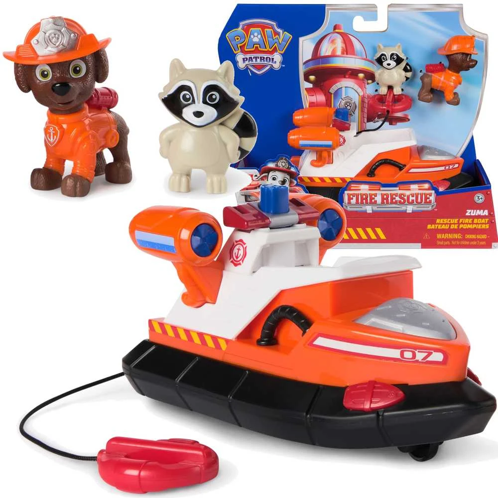 Nezatříděno Spin Master PAW PATROL transporto priemonė Fire Rescue Zuma, 6072684