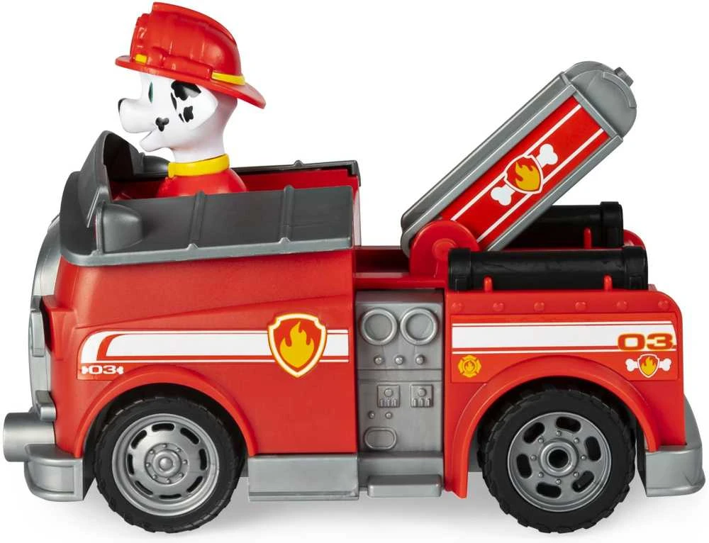 Spin Master Spin Master Paw Patrol nuotoliniu būdu valdomas gaisrinis automobilis Marshall + universalus nuotolinio valdymo pultas
