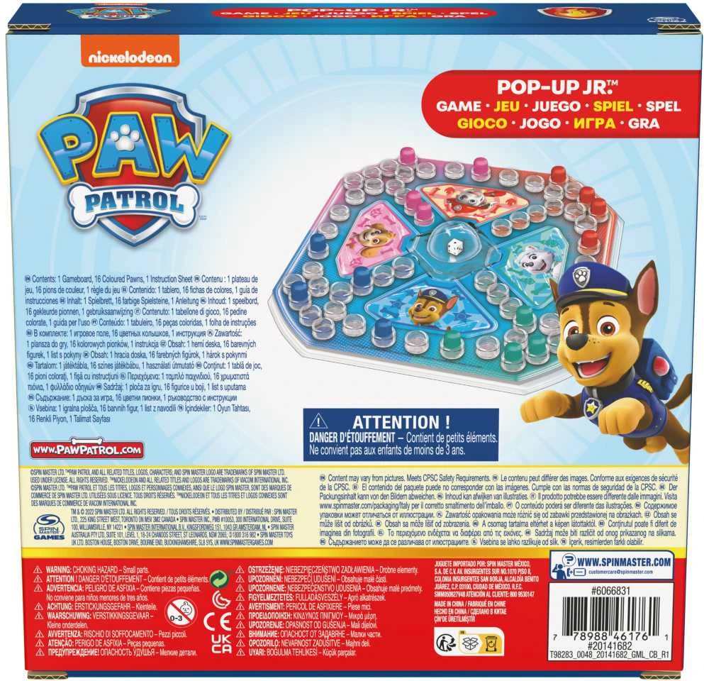 Spin Master Paw Patrol stalo žaidimas Chinese Pop Up Junior