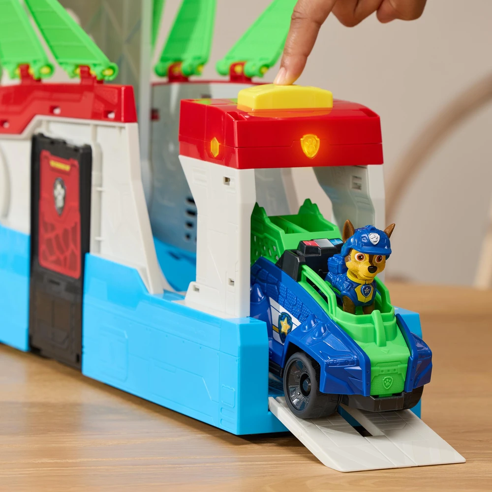 Spin Master PAW PATROL transporto priemonės žaidimų rinkinys Dino Mobile Headquarters, 6076044