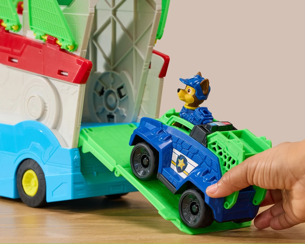 Spin Master PAW PATROL transporto priemonės žaidimų rinkinys Dino Mobile Headquarters, 6076044