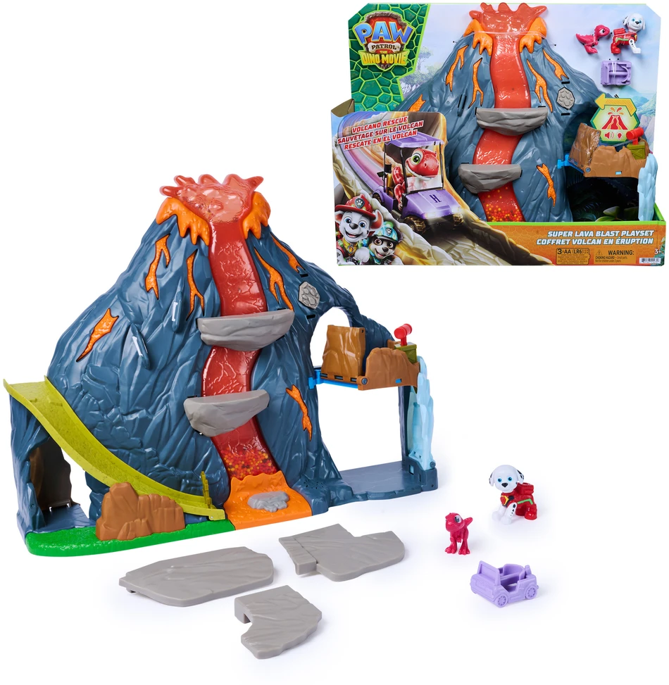 Spin Master PAW PATROL žaidimų rinkinys Super Lava Blast, 6076336