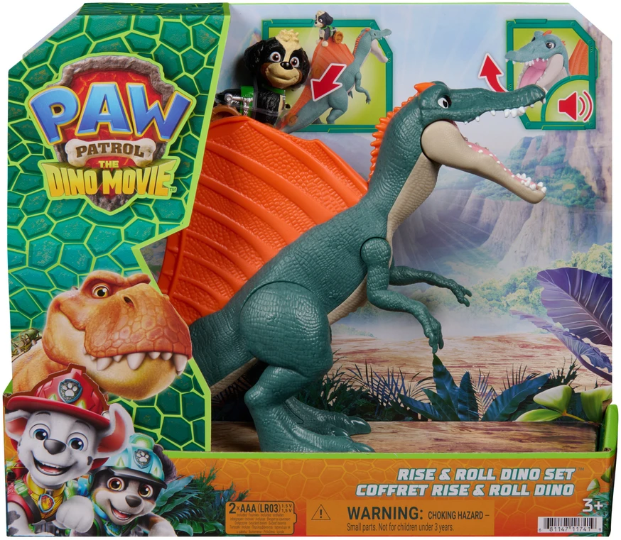 „Spin Master“ SPIN Psi Patrol filmas Dino RexSpinozaur 6076188 /3