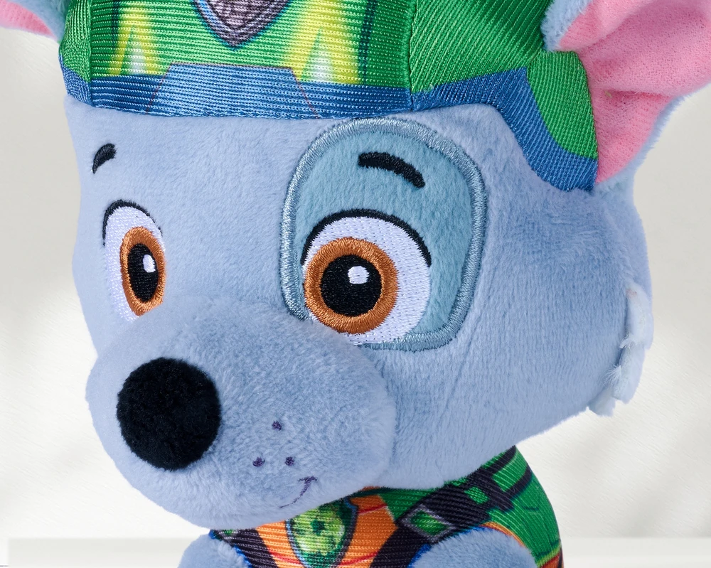 Spin Master Paw Patrol ir dinozaurai Rocky GUND pliušinis žaislas Dino filmas 15 cm