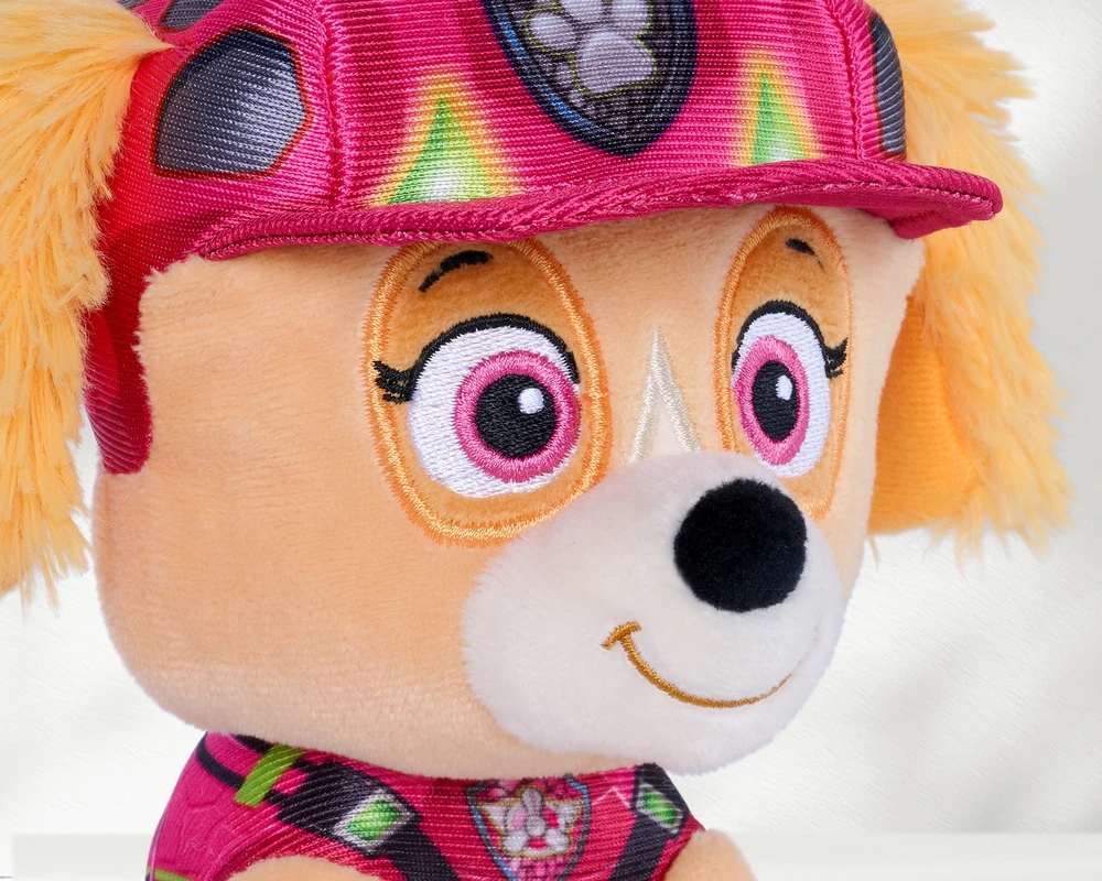 Spin Master Paw Patrol ir dinozaurai Skye GUND pliušinis žaislas minkštas mielas šuniukas 15 cm