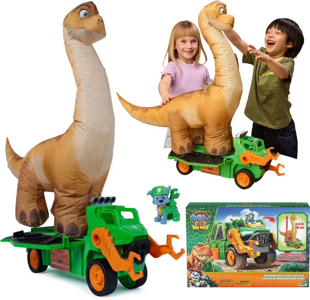 Spin Master PAW PATROL transporto priemonė Megasaurus Dino, 6075939