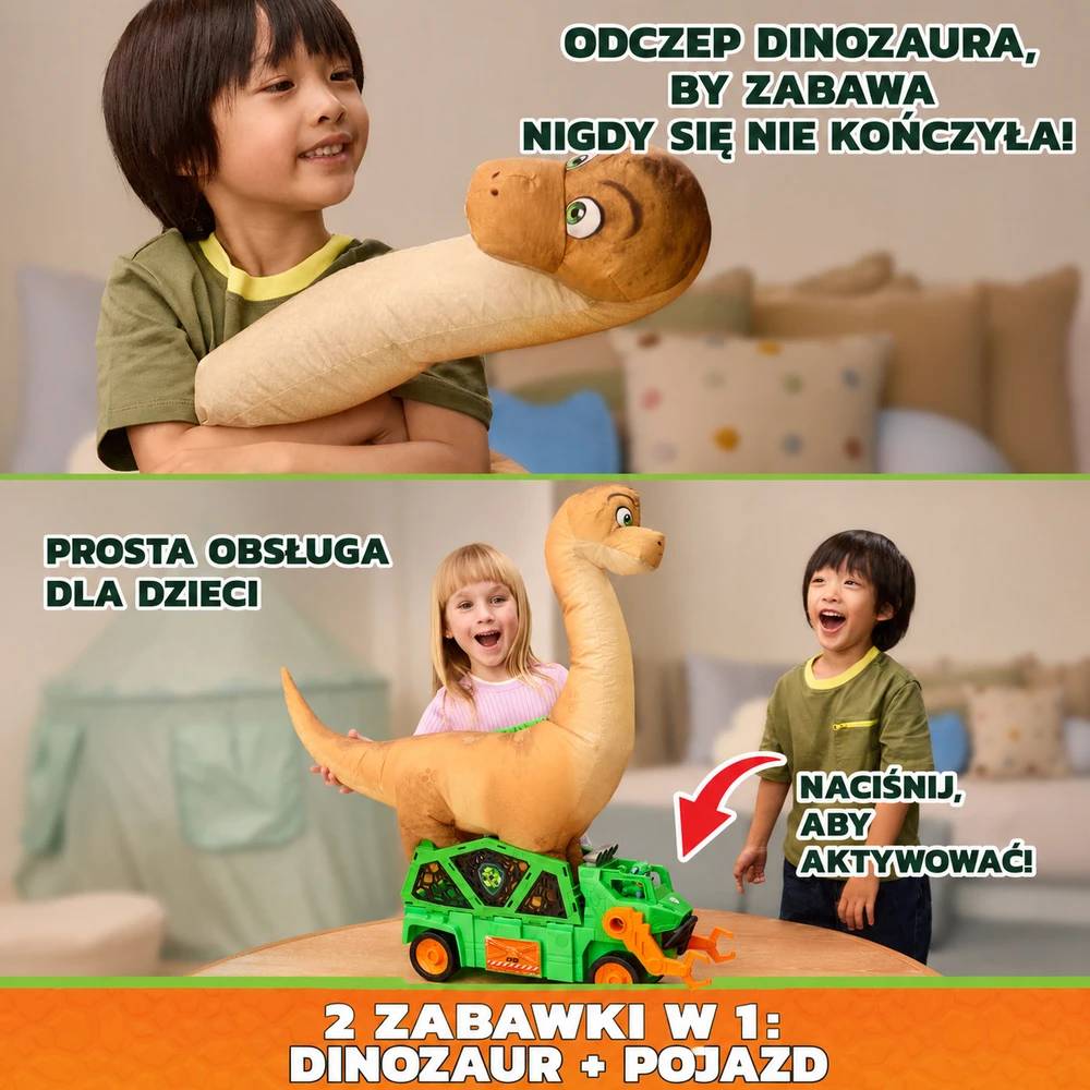 Spin Master PAW PATROL transporto priemonė Megasaurus Dino, 6075939