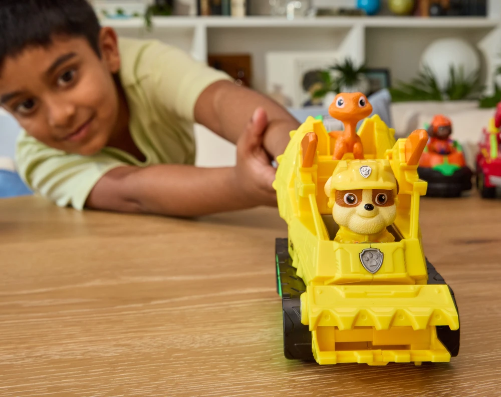 Spin Master PAW PATROL transporto priemonė Dino Theme Rubble, 6075771