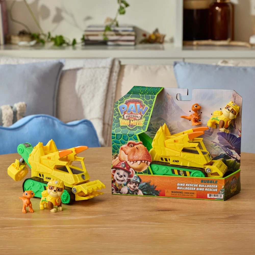Spin Master PAW PATROL transporto priemonė Dino Theme Rubble, 6075771