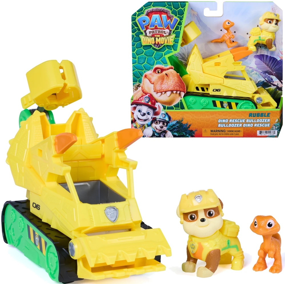 Spin Master PAW PATROL transporto priemonė Dino Theme Rubble, 6075771