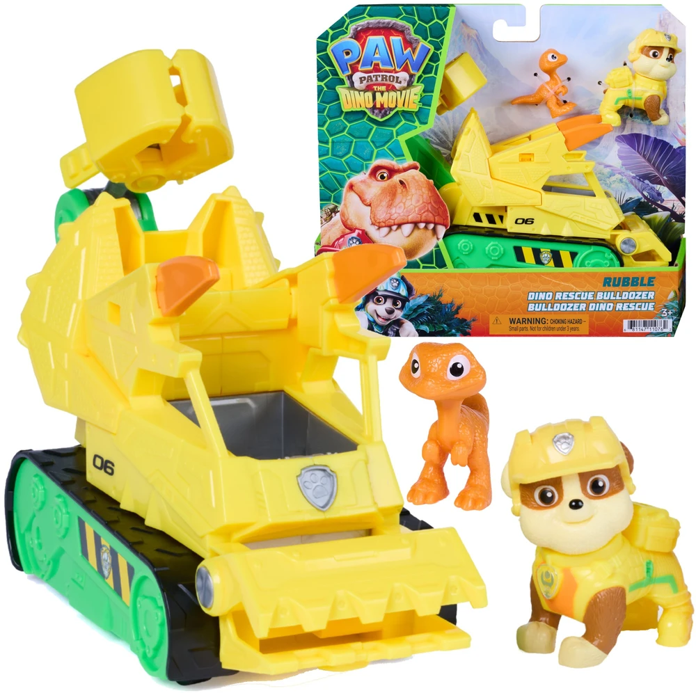 Spin Master PAW PATROL transporto priemonė Dino Theme Rubble, 6075771