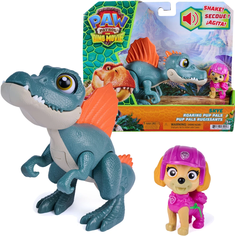 Spin Master SPIN Psi Patrol filmai Dino Dinosaur+Skye 6076351