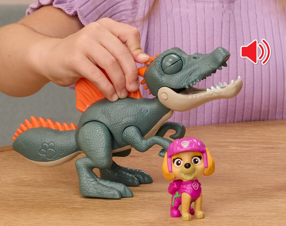 Spin Master SPIN Psi Patrol filmai Dino Dinosaur+Skye 6076351