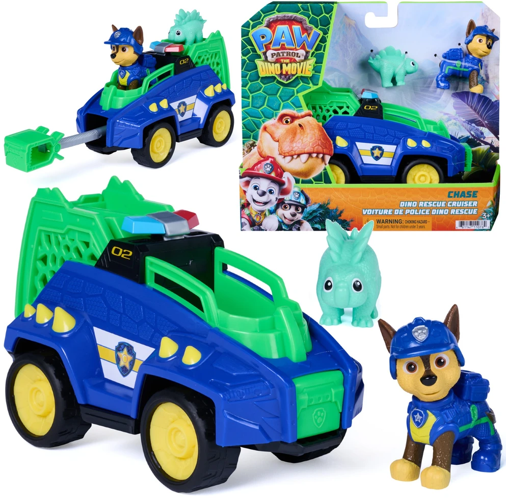 Spin Master PAW PATROL transporto priemonė Dino Theme Chase, 6075756