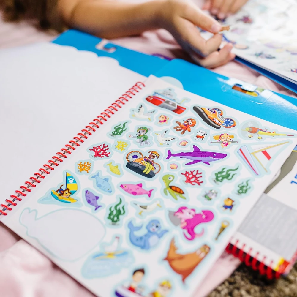 Melissa & Doug PAW PATROL Lipdukų rinkinys „Klasikinės misijos“