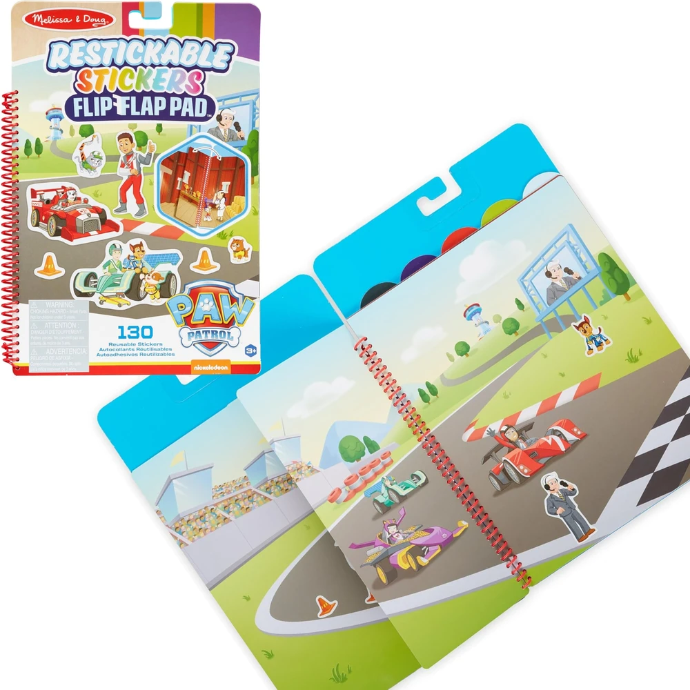 Melissa & Doug PAW PATROL Lipdukų rinkinys „Klasikinės misijos“