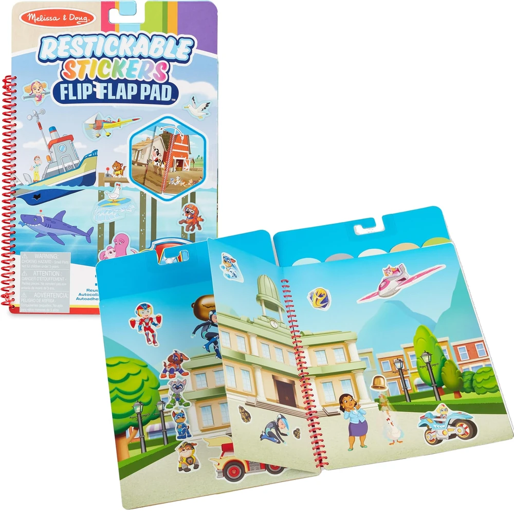 Melissa & Doug PAW PATROL Lipdukų rinkinys „Dinozaurų gelbėjimas“