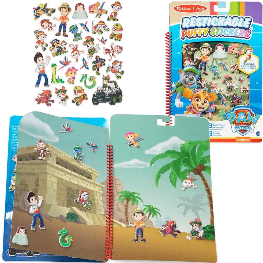 Melissa & Doug PAW PATROL Stori lipdukai „Džiunglės“