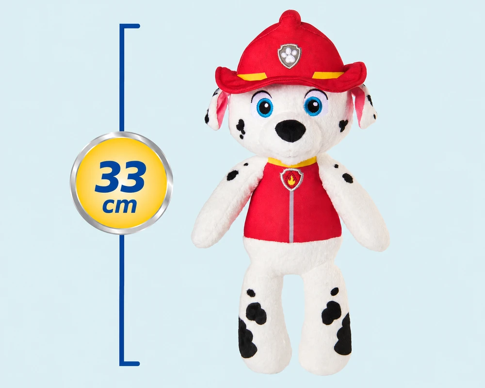 Spin Master Paw Patrol Take-A-Long pliušinis žaislas 33 cm - Marshall