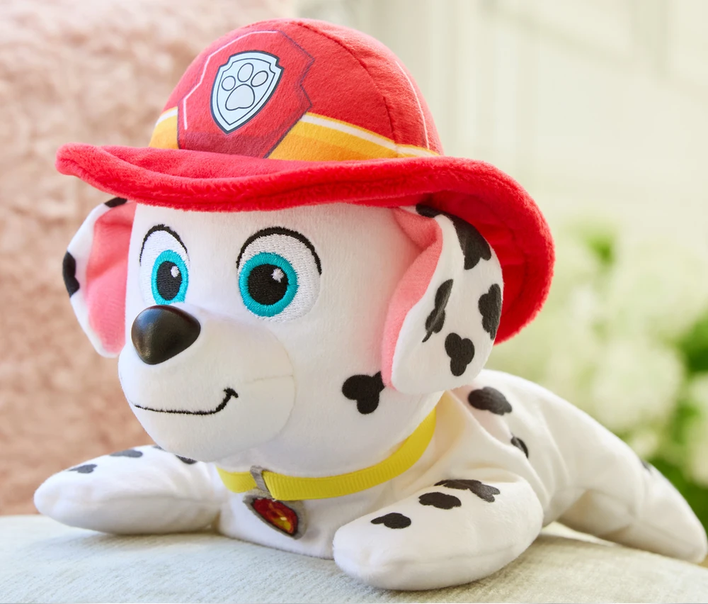 Spin Master Paw Patrol ginklo kepurė ir antkaklis pliušinis 20 cm - Marshall