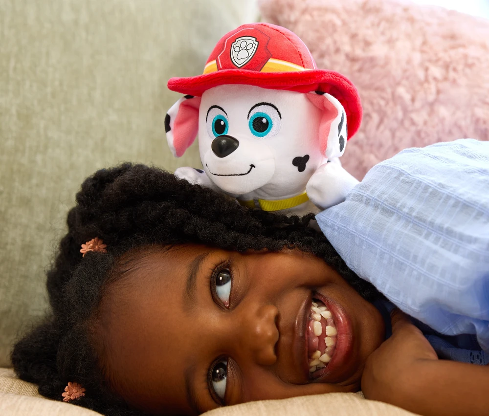 Spin Master Paw Patrol ginklo kepurė ir antkaklis pliušinis 20 cm - Marshall