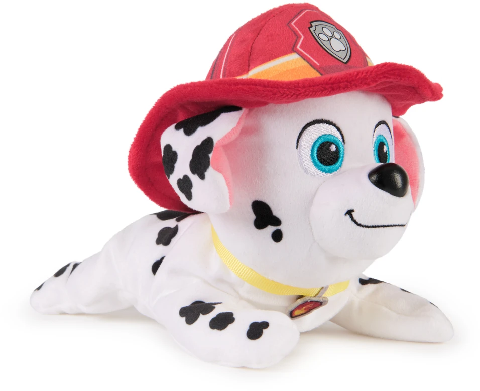 Spin Master Paw Patrol ginklo kepurė ir antkaklis pliušinis 20 cm - Marshall