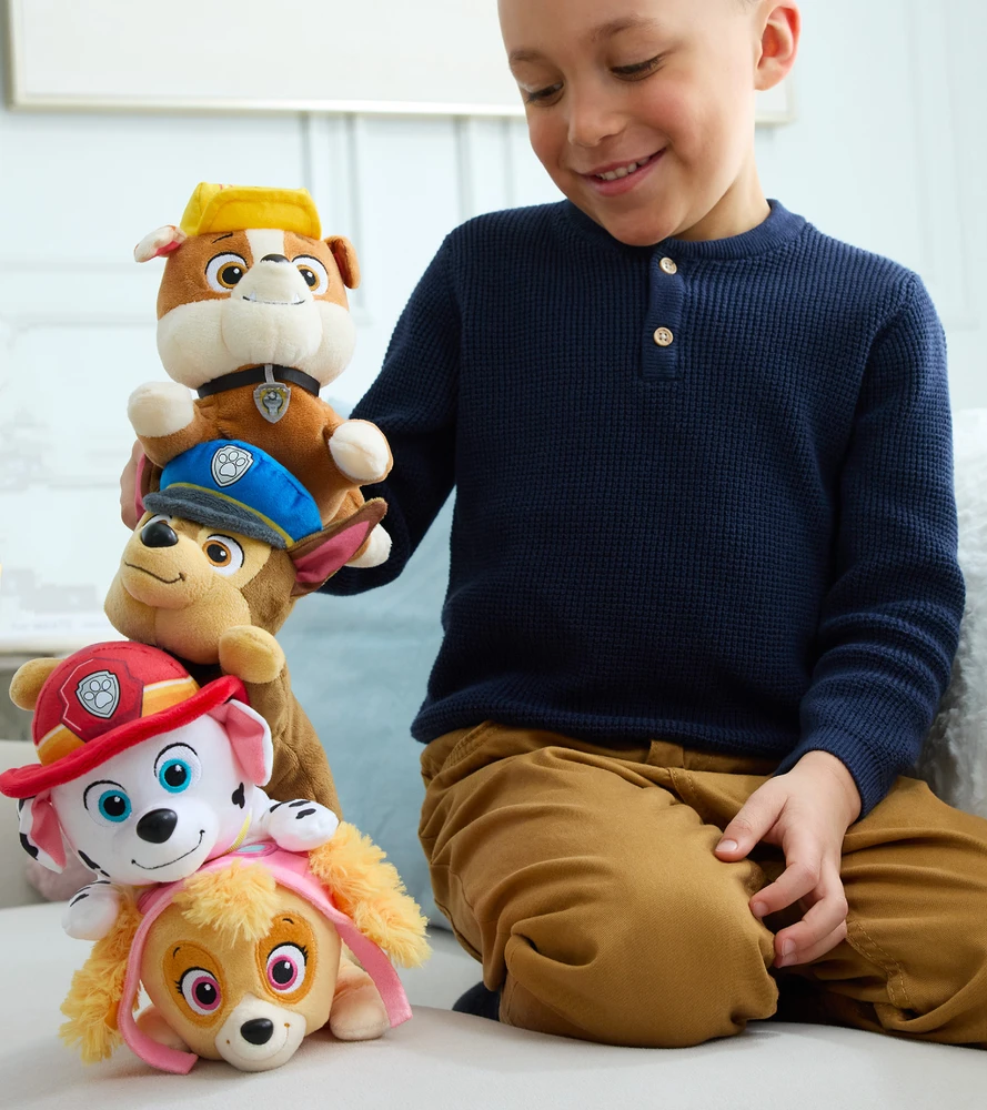 Paw Patrol Rubble GUND pliušinis žaislas minkštas mielas šuo 22 cm