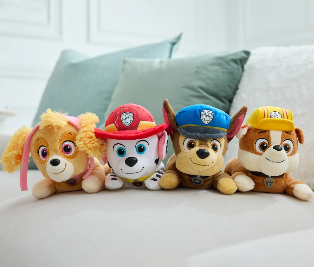 Paw Patrol Rubble GUND pliušinis žaislas minkštas mielas šuo 22 cm