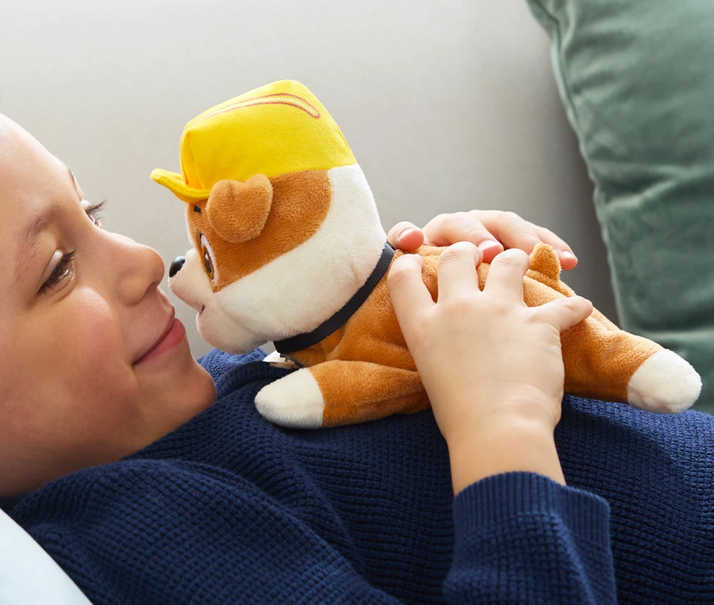 Paw Patrol Rubble GUND pliušinis žaislas minkštas mielas šuo 22 cm